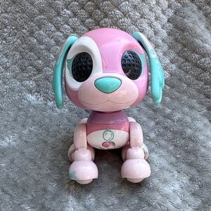 ZOOMER ZUPPS Interactive Puppy MONARCH Lights Sounds Pink Dog